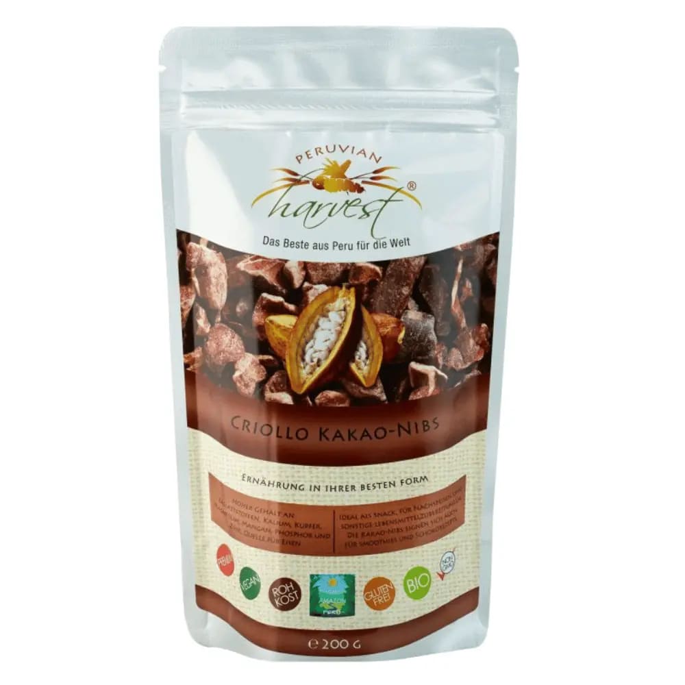 UHTCO Peruvian Harvest Criollo cacao nibs