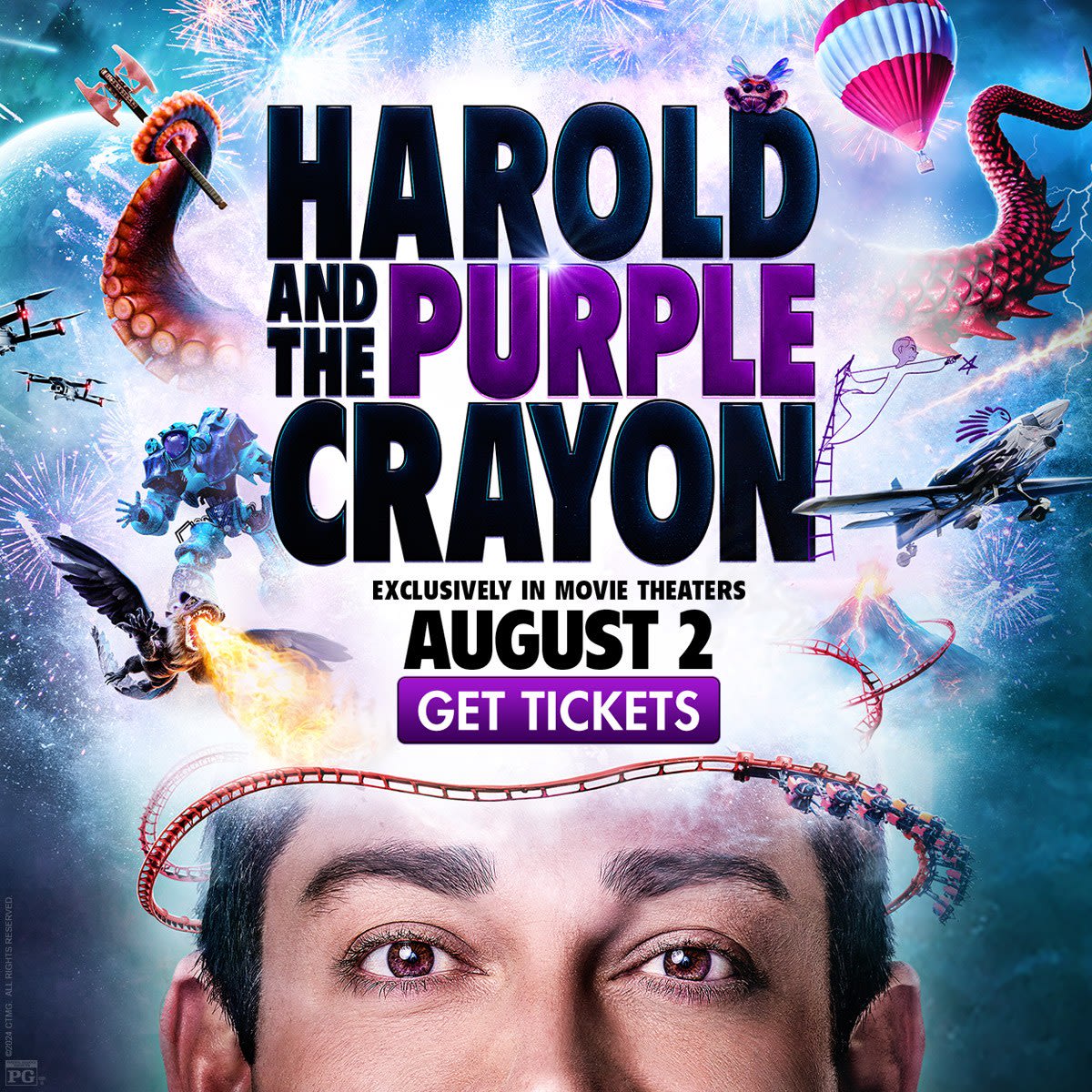 Harold and the Purple Crayon (2024)