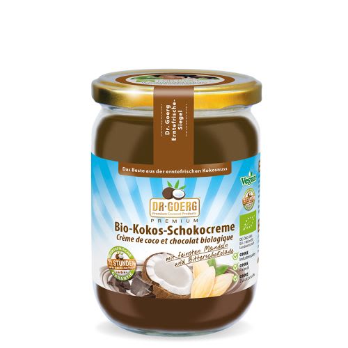 Organic coconut-chocolate spread