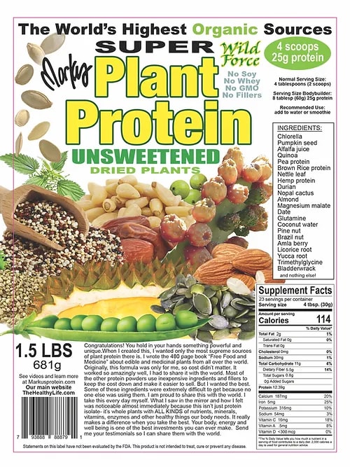 Markus Wild Force Super Plant Protein