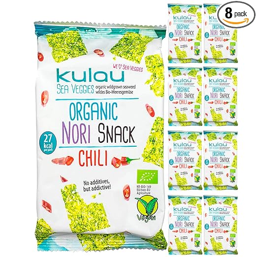 KULAU Organic Nori Snack – Chili Flavor