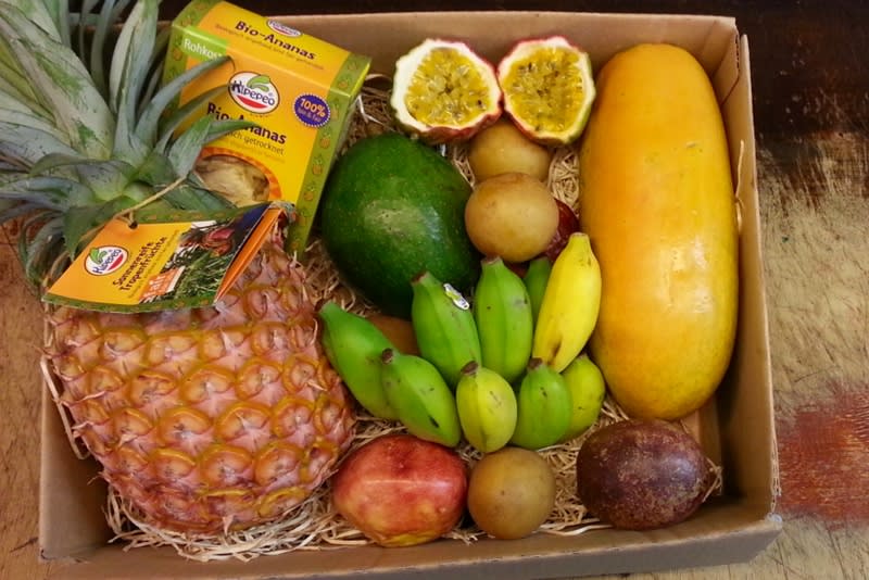 Organic Exotic Fruit Box