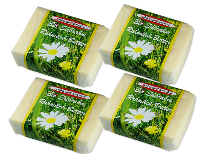 Austrian raw sweet cream butter